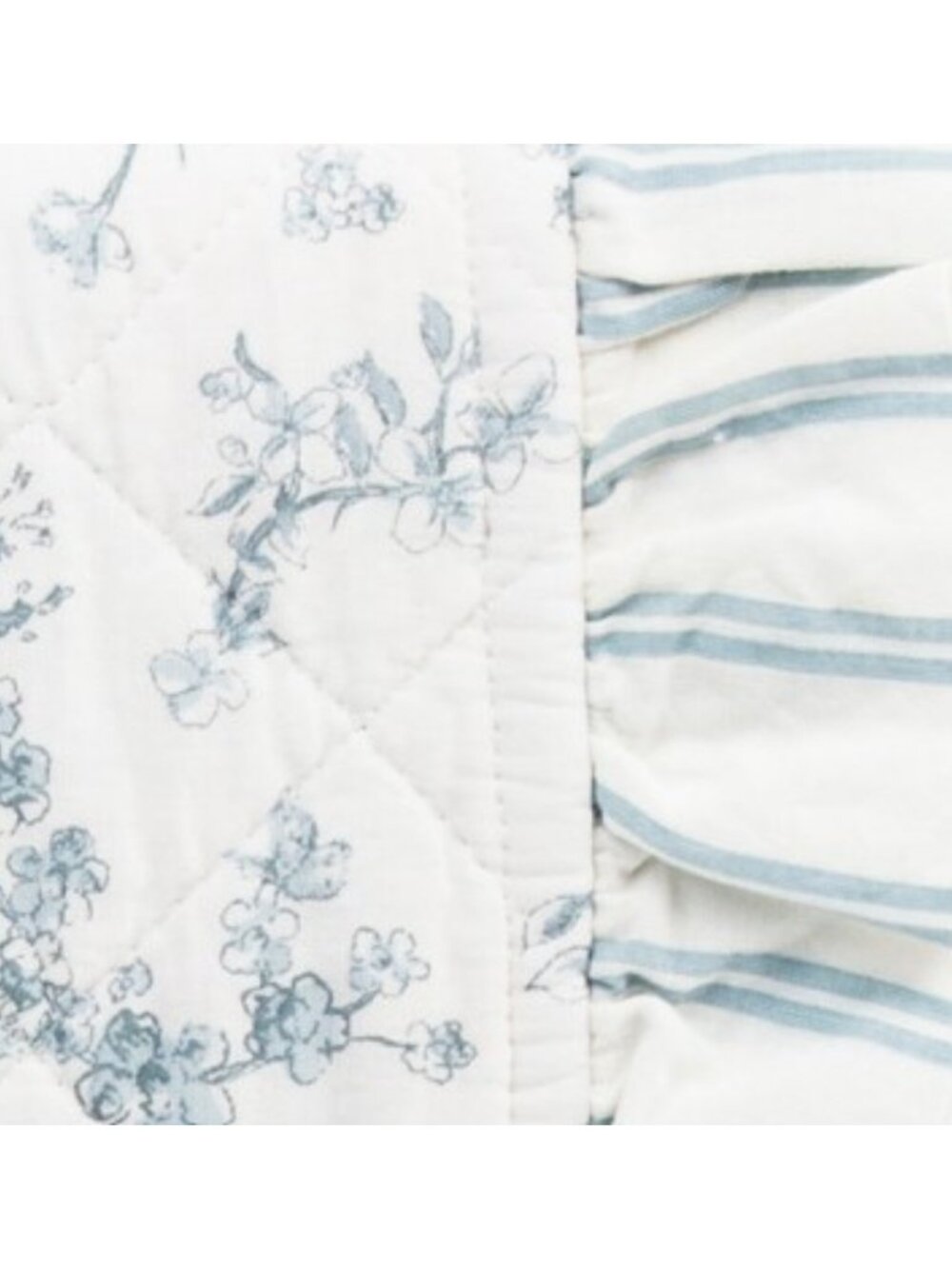 LILLIAN AUGUST HOME Toile Cotton Percale Quilt Set - Picture 4 of 6